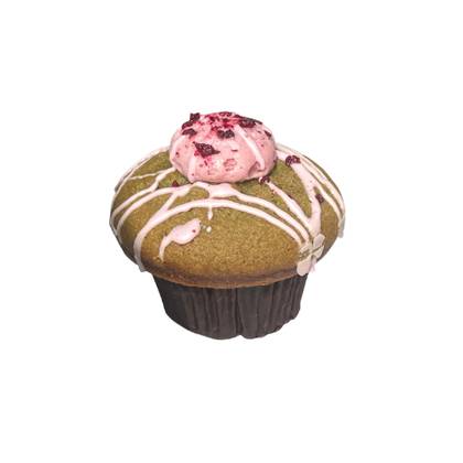 Matcha Cherry Blob Muffin DELIVERY