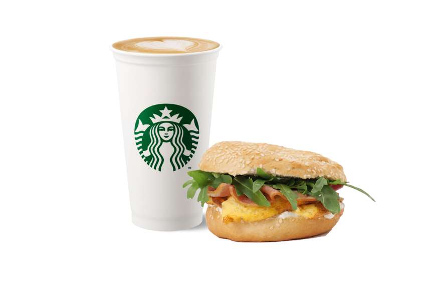 Caffé Latte & Sandwich