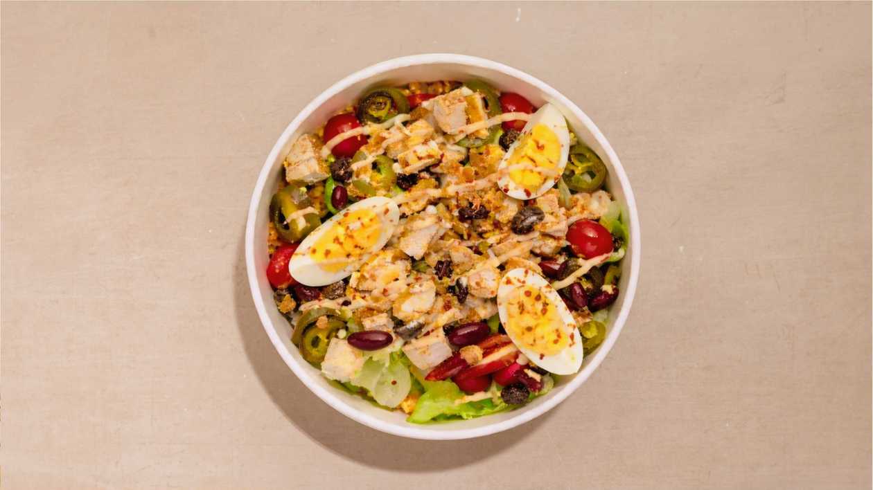 Spiced Cluckload Salad