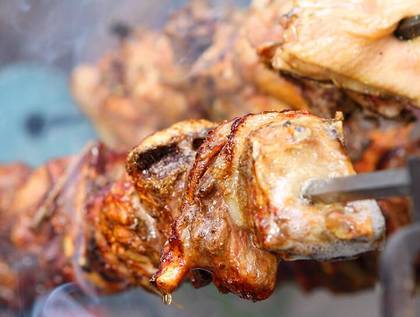 Pork Shashlik (Kontosouvli)
