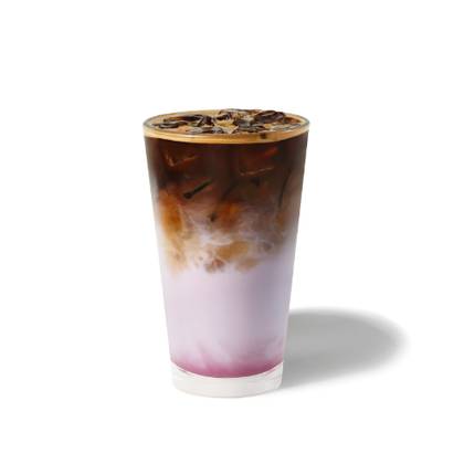 Iced Ube Vanilla Flavour Macchiato- DELIVERY