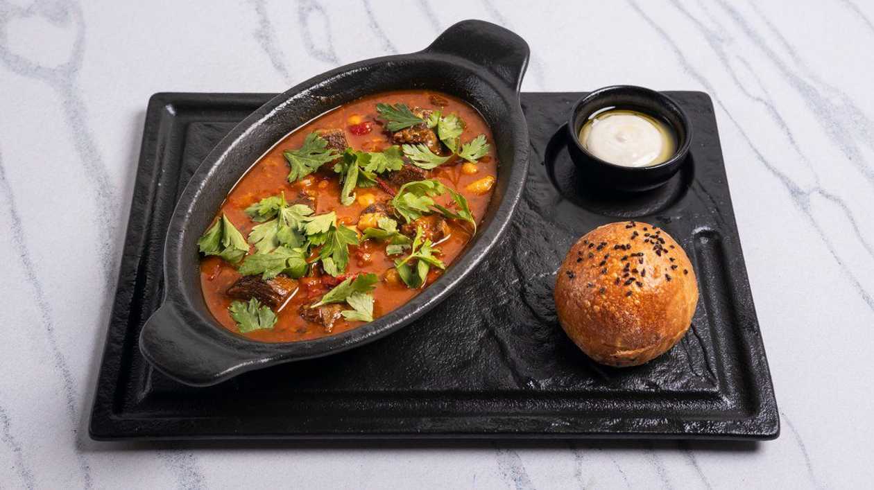 Beef Cheeks – Charred Red Pepper