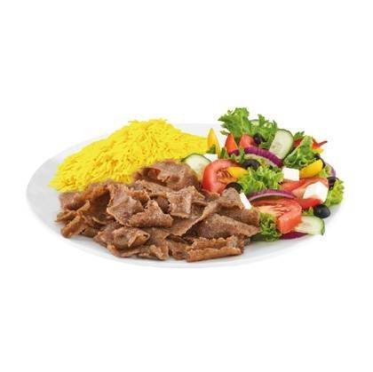 Talerz kebab rice