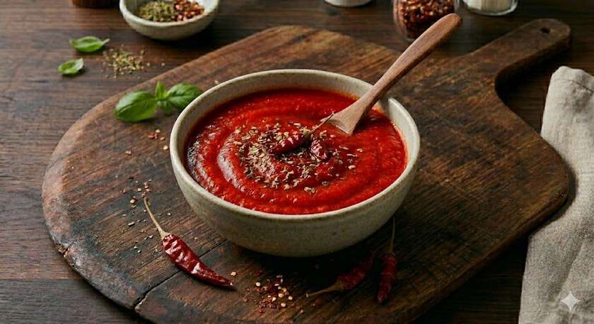 Sos pizza picant