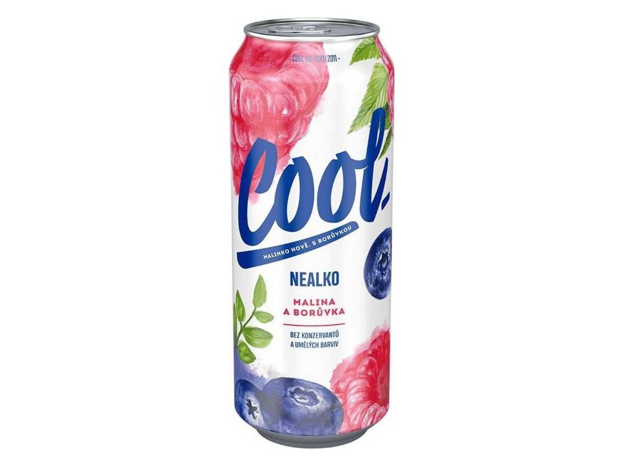 Nealko Cool malina a borůvka plech 0,5l