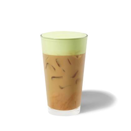 Iced Pistachio Flavour Velvet Latte