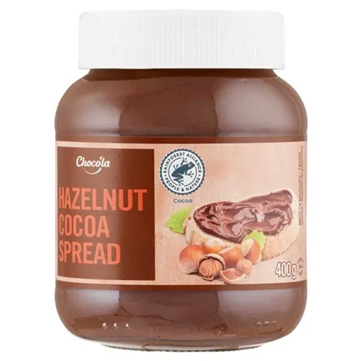 Choco'la Crema cacao cu alune 400 g