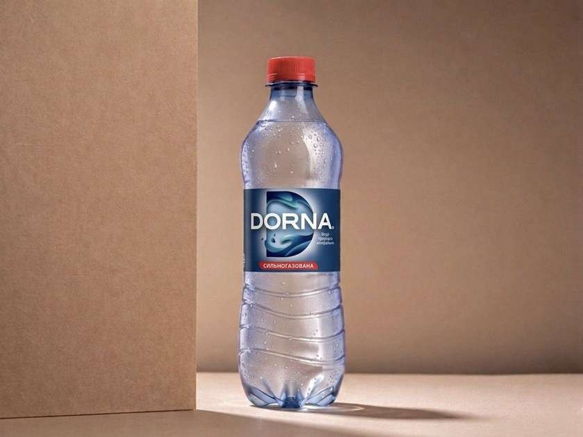 Вода газована Dorna 0,5л