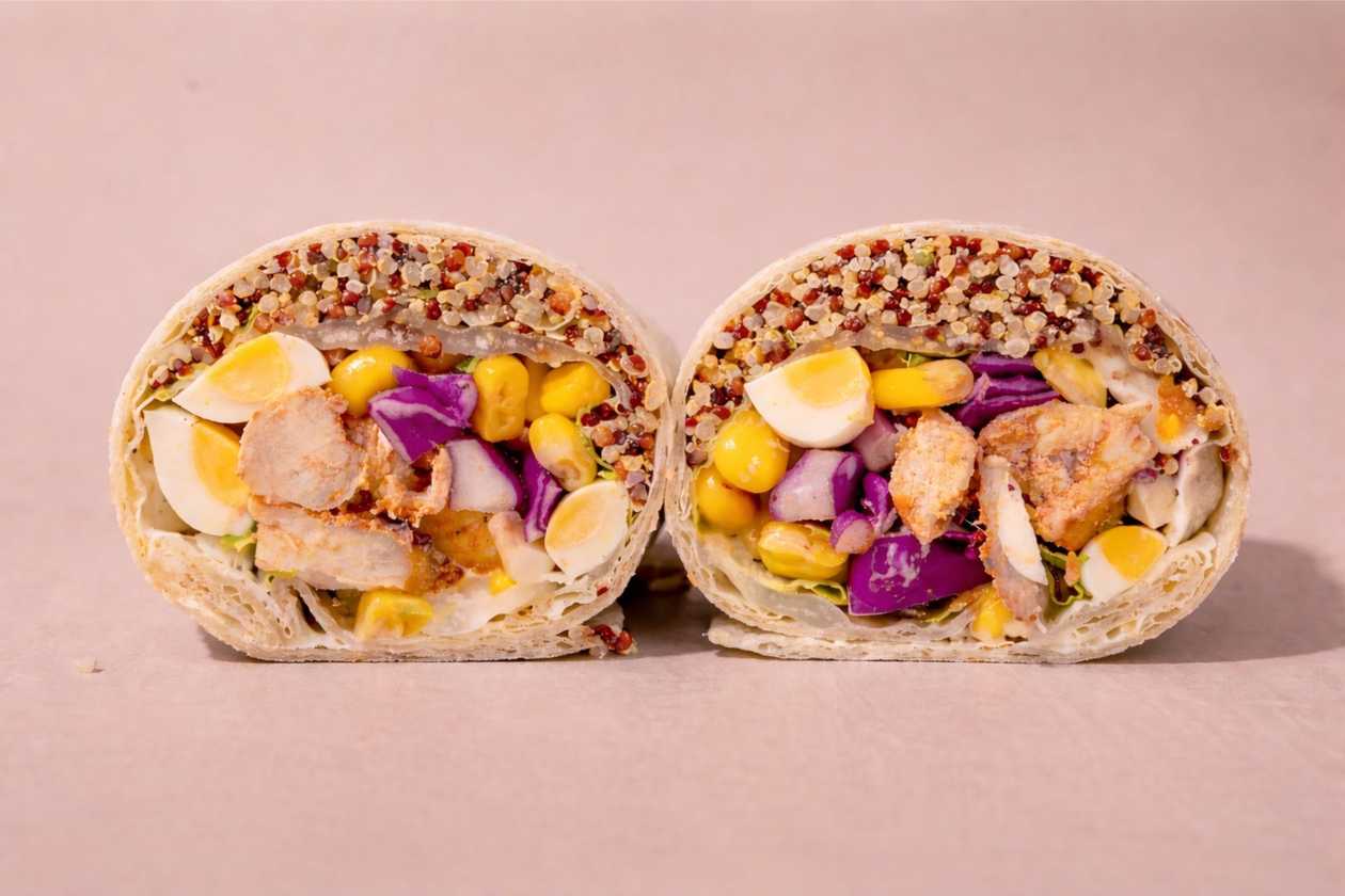 Protein Punch Wrap (Served Warm)