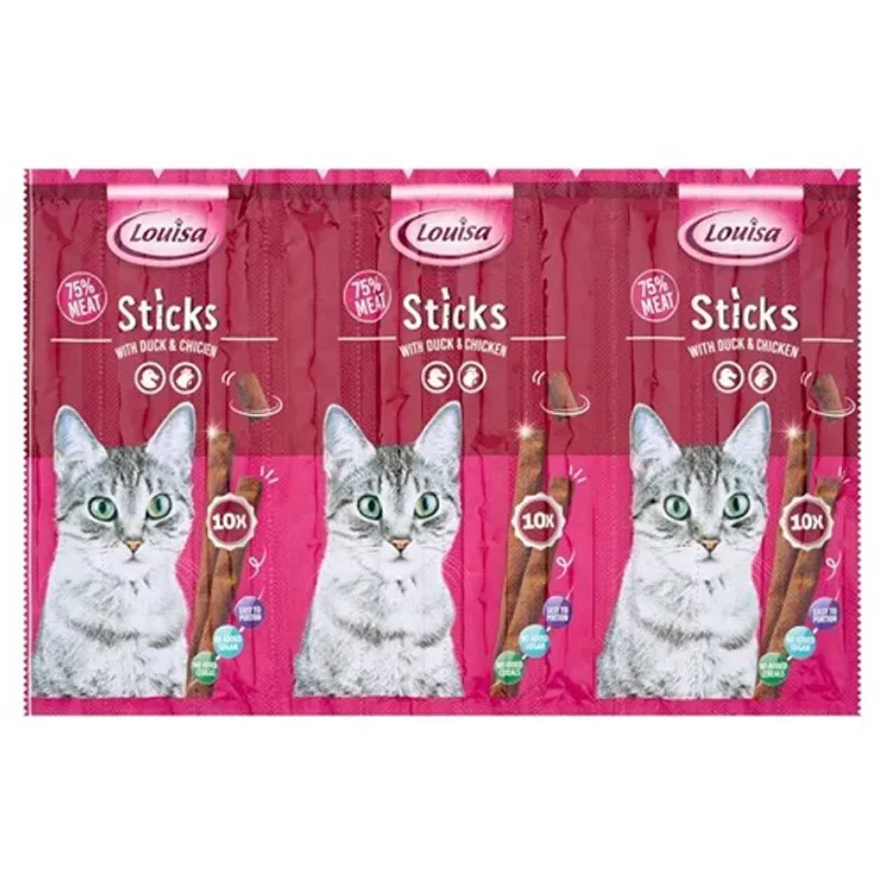 Louisa Sticks pentru pisici diverse sortimente 50 g