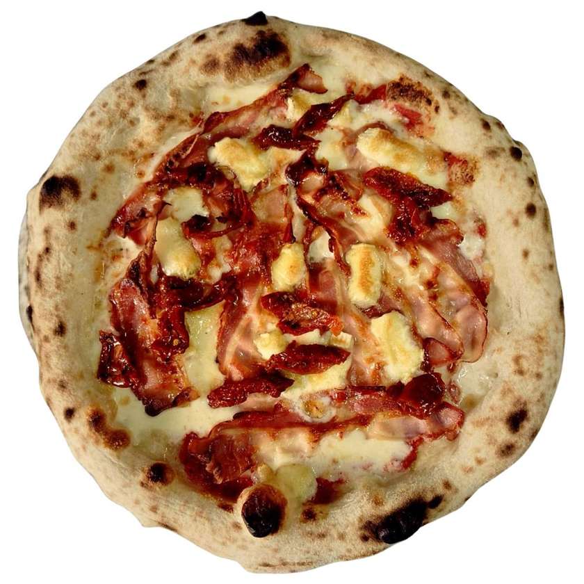 Pizza Pancetta e brie Napoletta