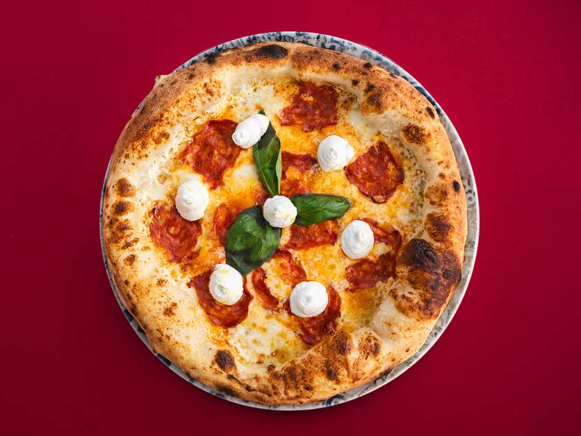 Spianata con ricotta