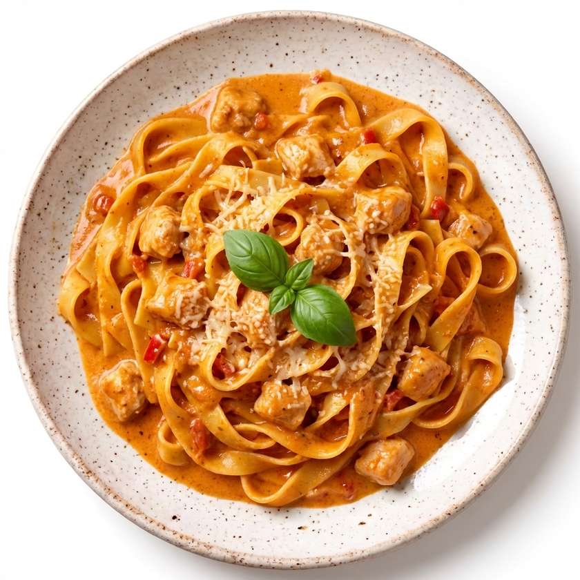 Pasta Pollo Rosso