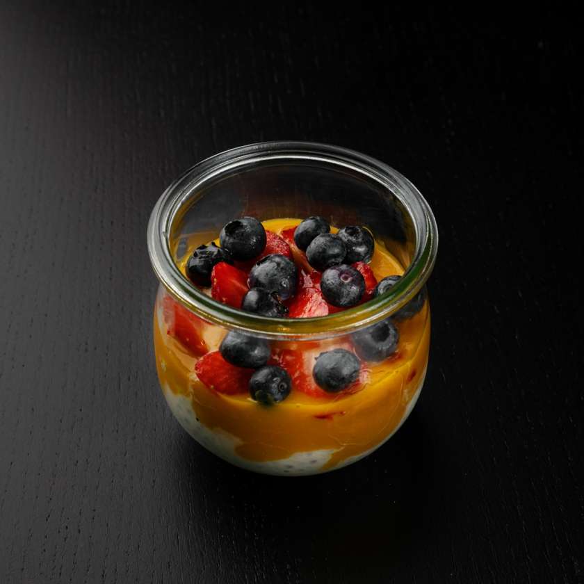 Chia Pudding berry