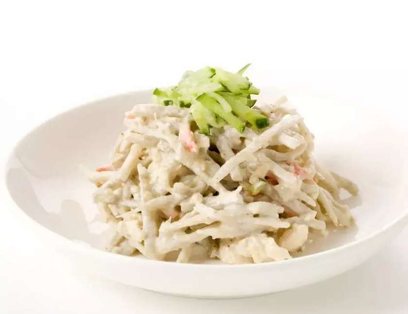 Chicken Salad with Cucumbers