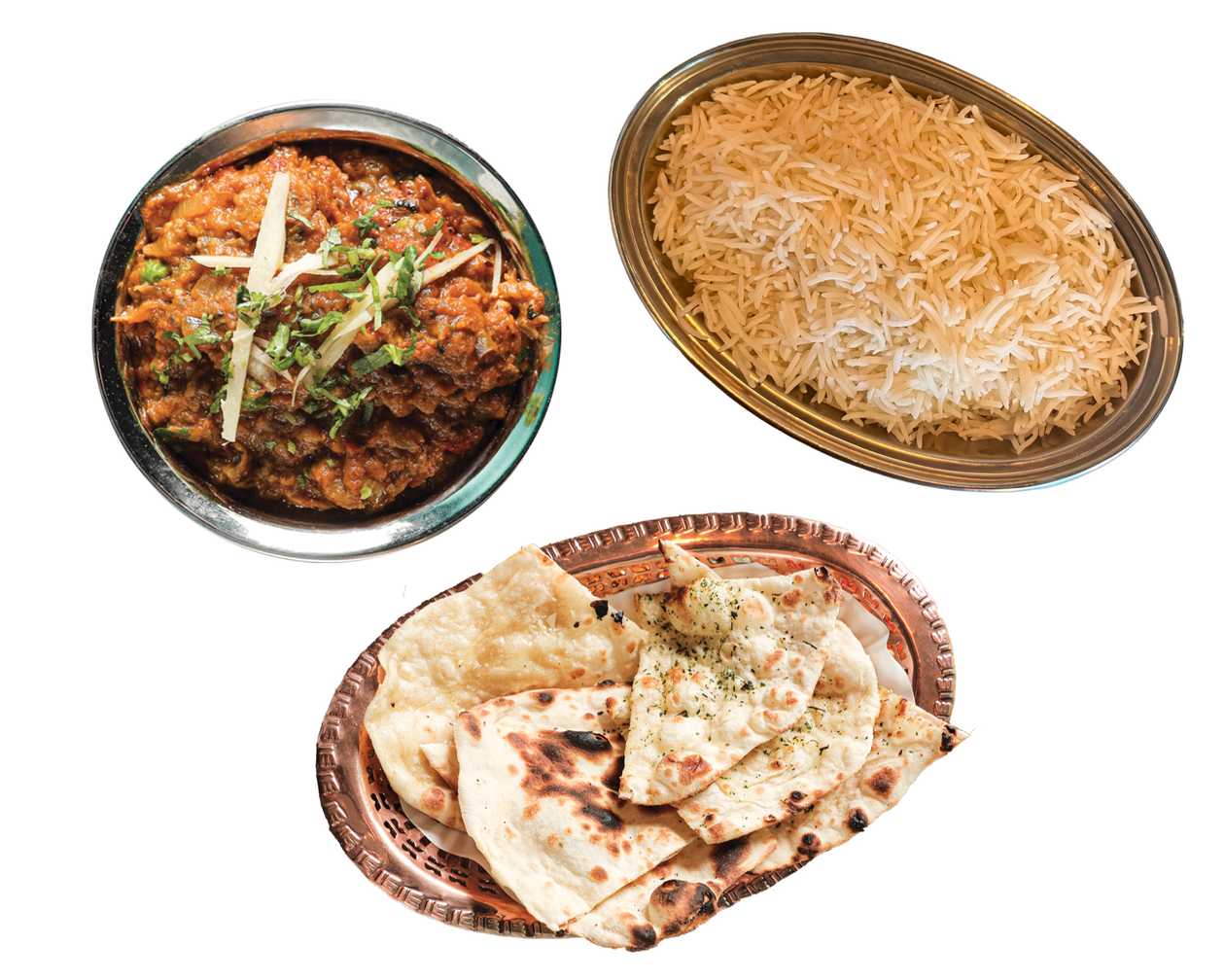 Baingan Bharta  with Free rice/naan