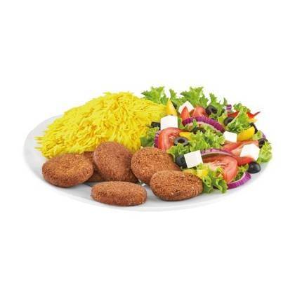 Talerz falafel rice