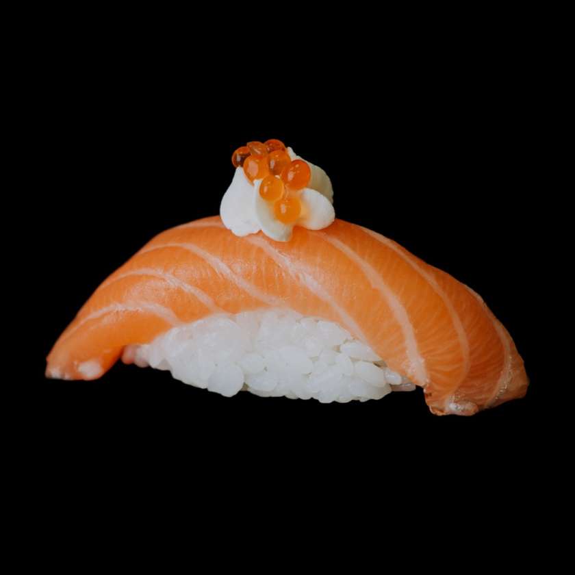 363 Sake cheese Nigiri