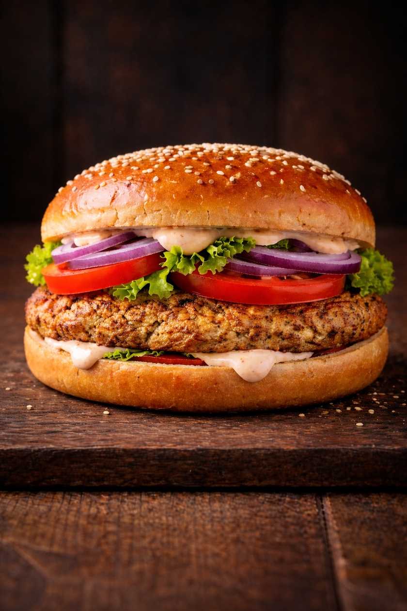 Chicken Shawarma Burger