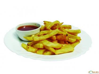 Fried Potatoes with Sweet and Sour Sauce