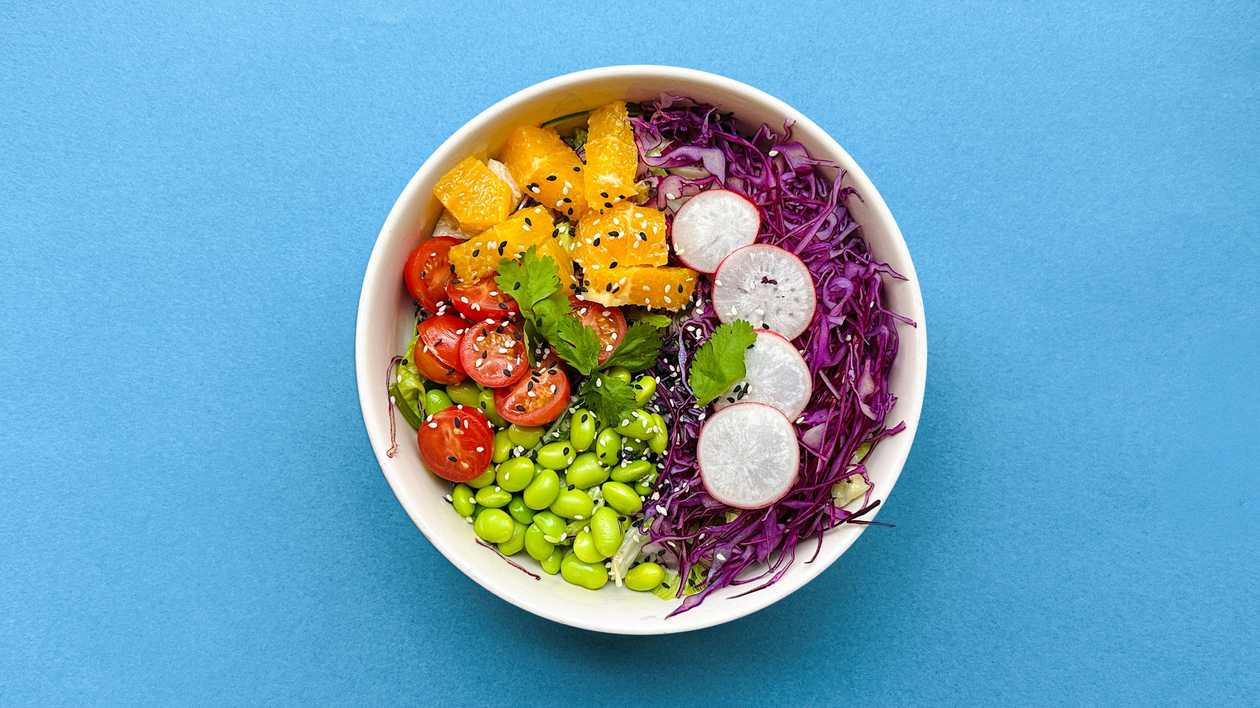 Red Cabbage and Orange Salad