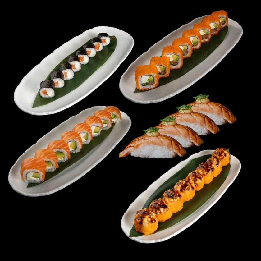 Salmon Combo Set 36 Gab.