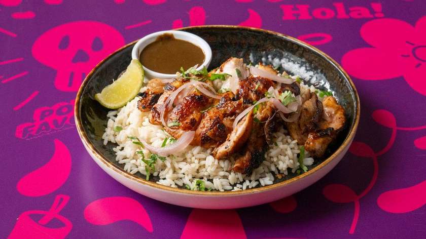 Lime Tajín Chicken with Mole