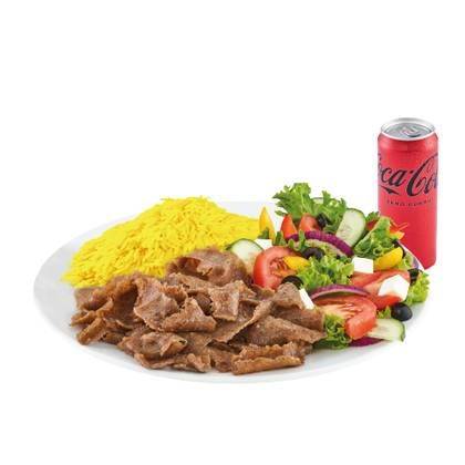 Talerz Kebab Rice, Coca-Cola 0,33l