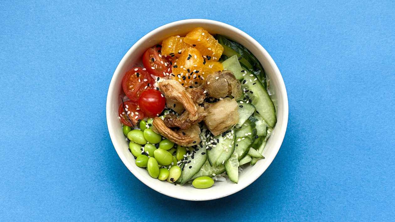 Kids' Crispy Mushroom Bowl