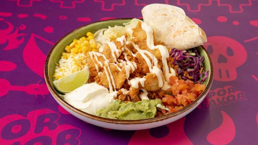 Naked Burrito Crispy Prawn