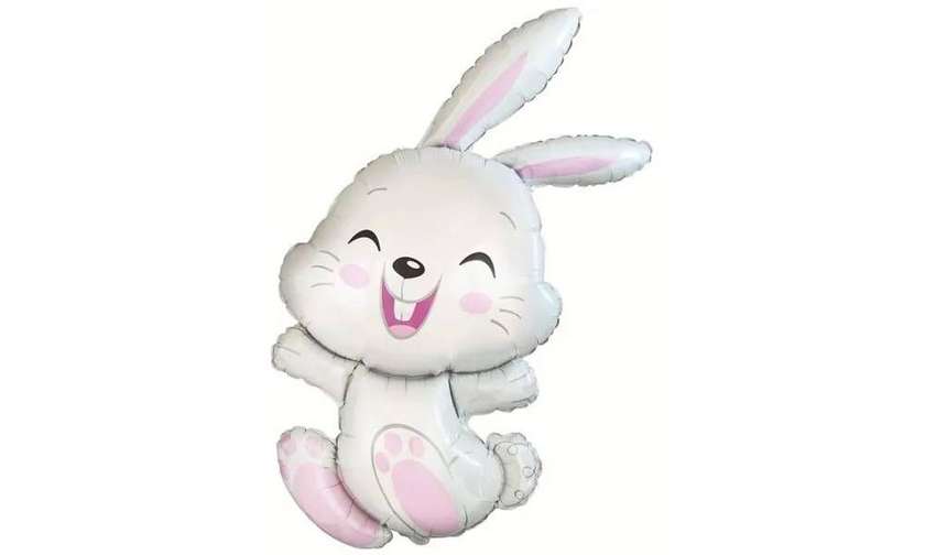 Foil Balloon HAPPY BUNNY