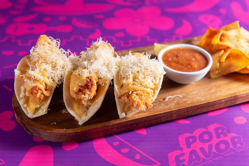 Crispy Chicken Tacos