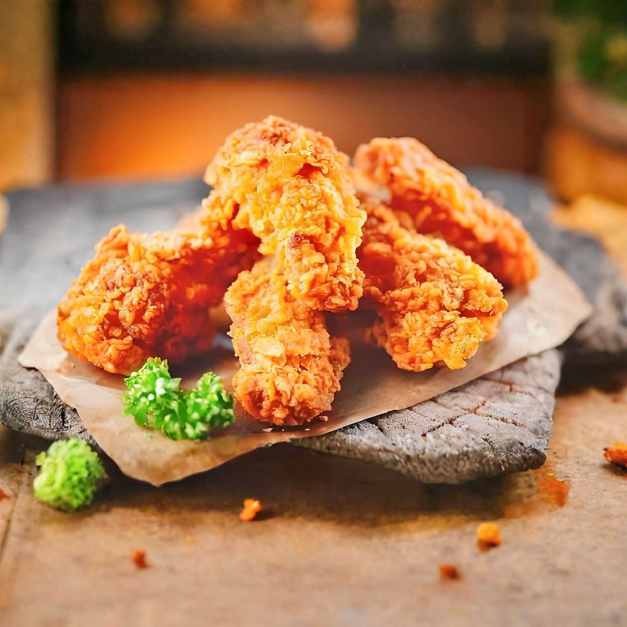 5B. Breaded Chicken Wings