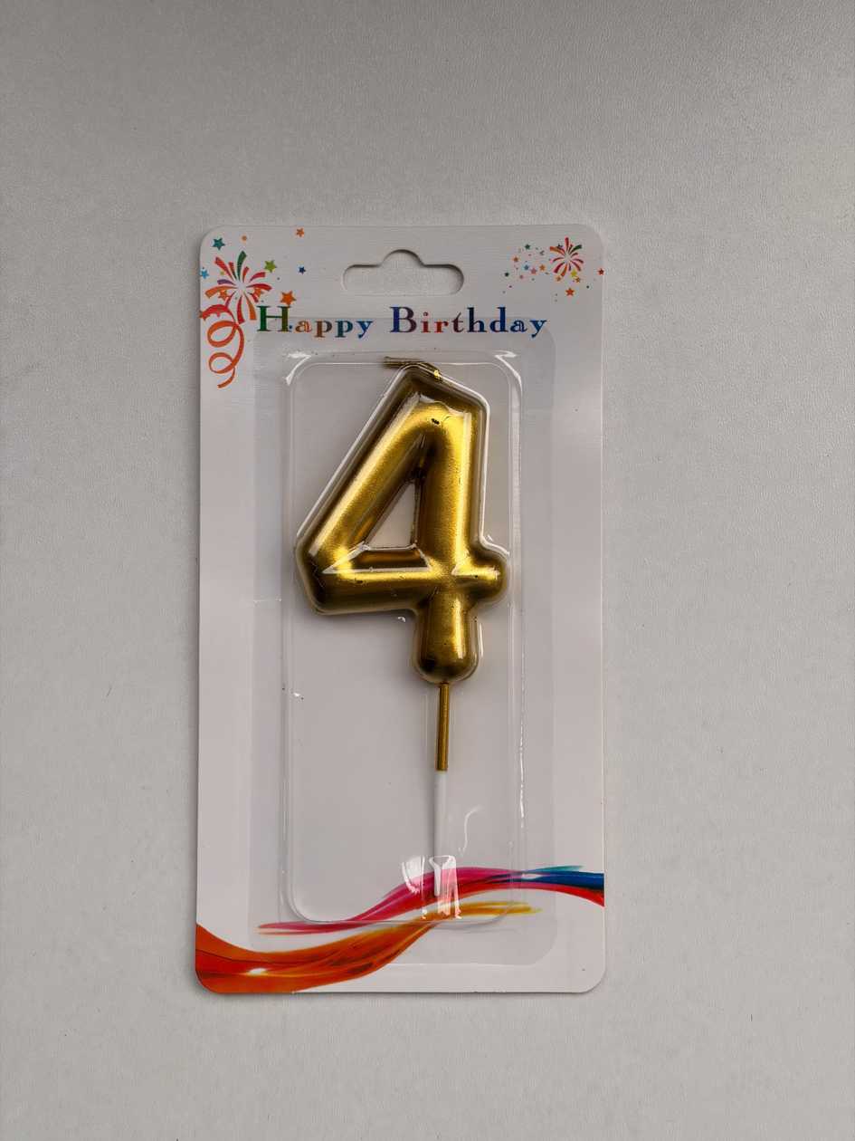 Candles number 4