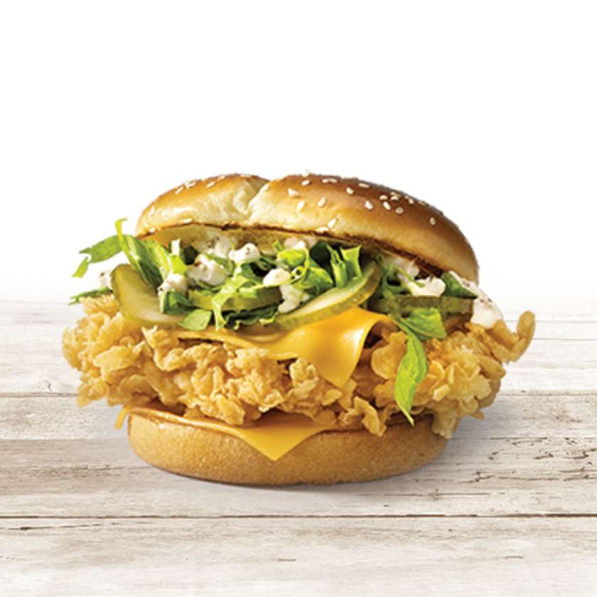 Sanders Burger Spicy