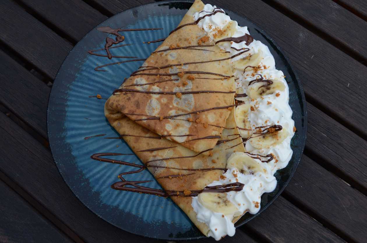 Nutella & Banana Crepe