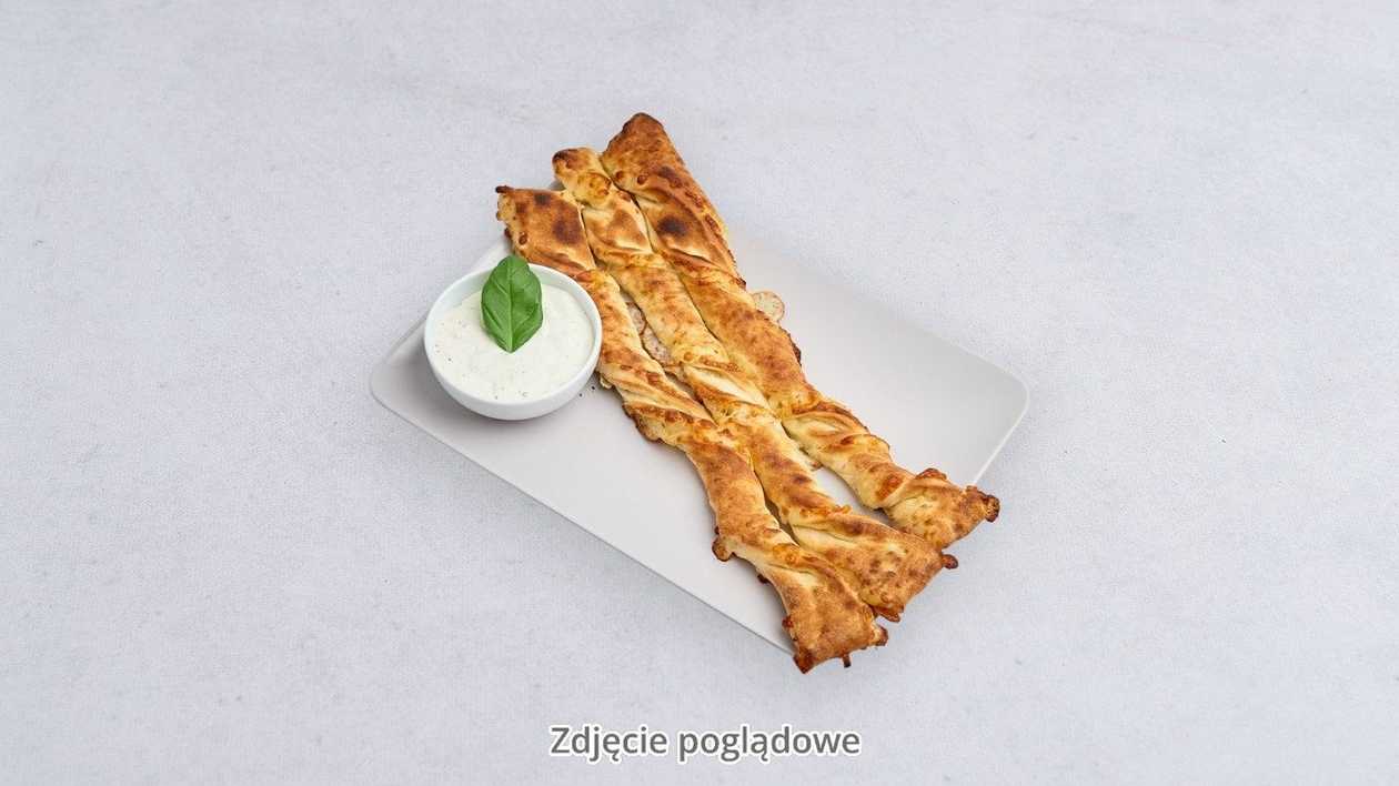 Paluchy czosnkowe 4 szt. + sos ( do wyboru czosnkowy, meksykański lub 1000 wysp)
