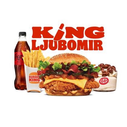 Menu Completo King Ljubomir Chicken Menu