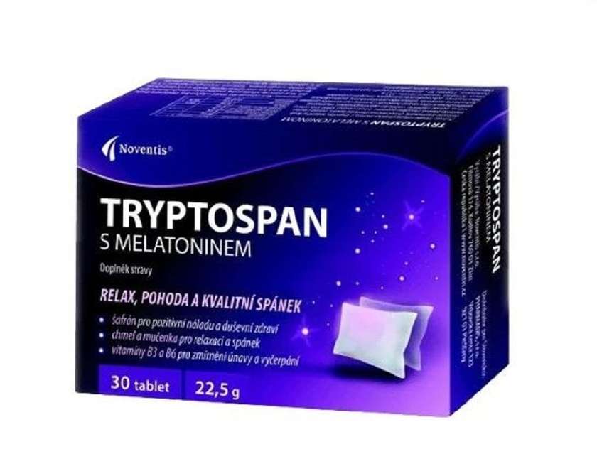 Tryptospan with melatonin 30 tablets