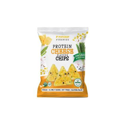 Proteinové chipsy – sýr & jarní cibulka