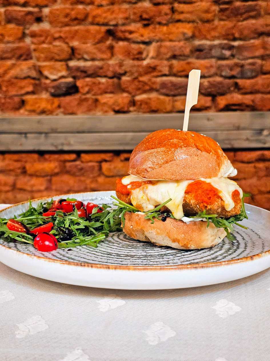 Chicken Parm Burger