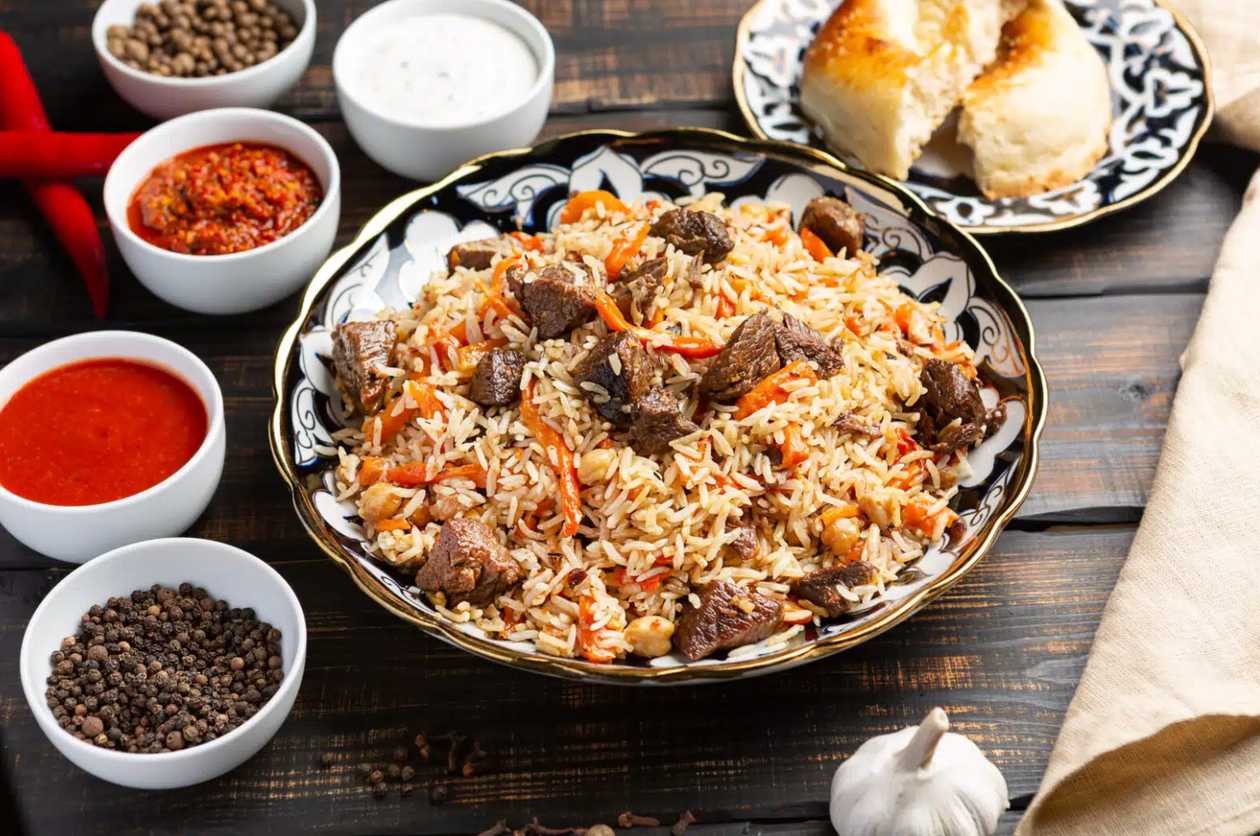 Uzbek Lamb Pilaf (Plov)