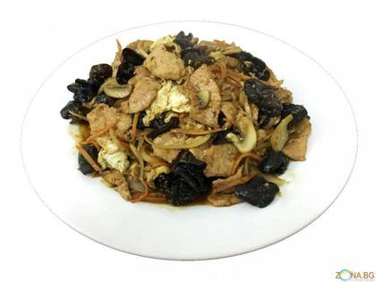 Pork with Eggs and Mu'ar Mushrooms