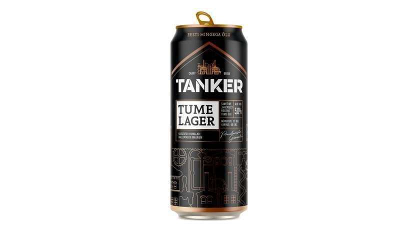Tanker Tume Lager 5% 0.5L