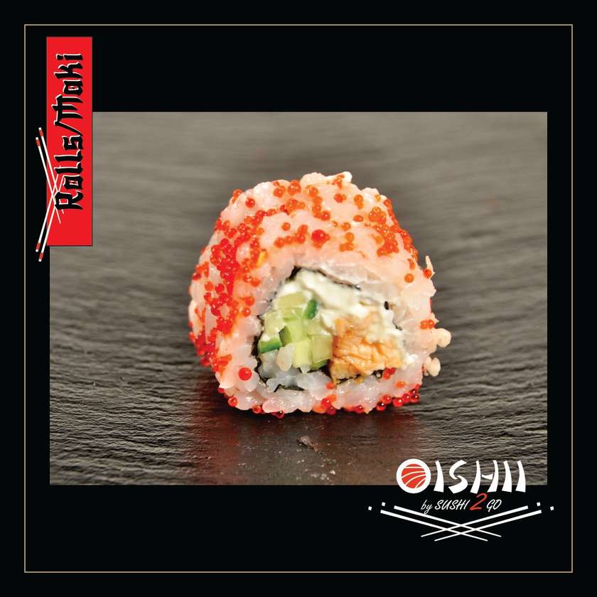 Crunchy philadelphia roll 8 buc