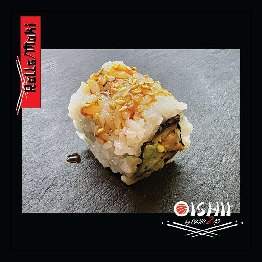 Salmon teriaki roll 6 buc