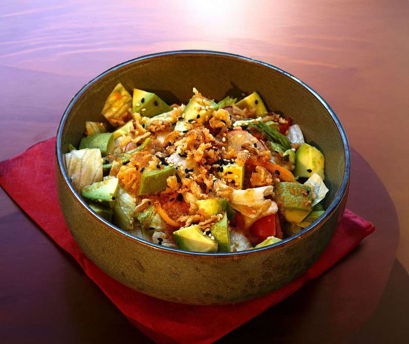 Green garden s tuňákem