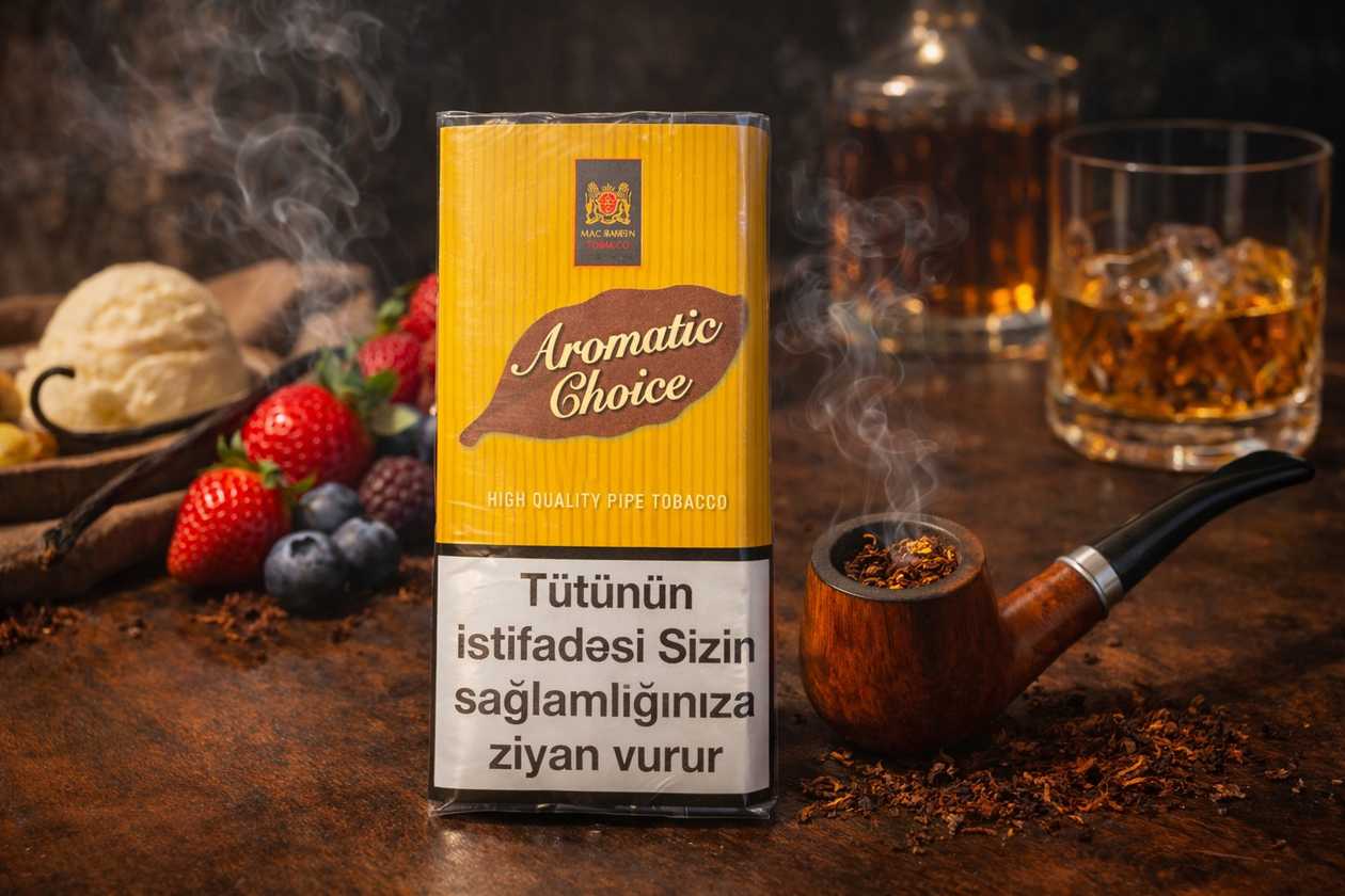 Mac Baren Pipe Tobacco (Choice seriyası)-Aromatic (Qarışıq Aroma)