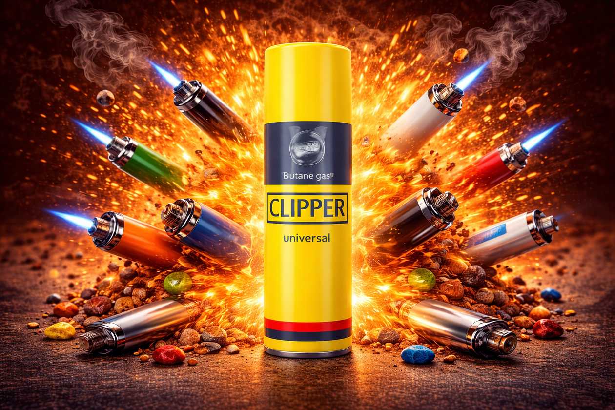 Clipper 100ml Gas