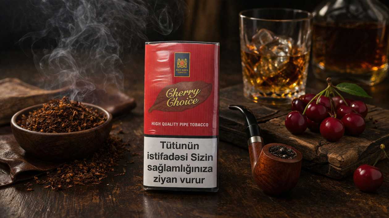 Mac Baren Pipe Tobacco (Choice seriyası)-Cherry (Vişnə)
